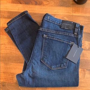 Flying Monkey Women's Skinny Jeans - Dark Indigo Blue